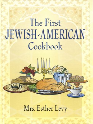cover image of The First Jewish-American Cookbook